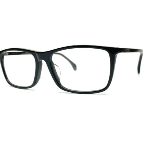 Gucci Men's Black Rectangle Eyeglasses! - Picture 1 of 3